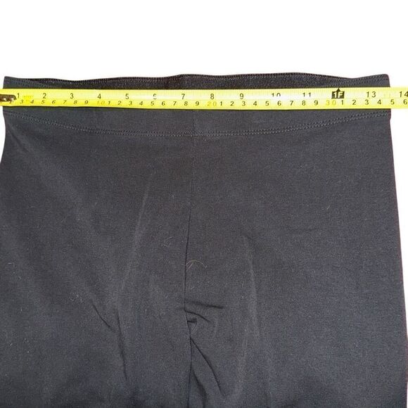 New Nike Blue Black Floral Logo Ringer T-shirt & Pull-on Legging Set Ladies S/M - Picture 12 of 14